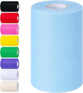 Light Blue Tulle Fabric Rolls 6 Inch by 100 Yards Tulle Roll Spool Fabric by Unknown