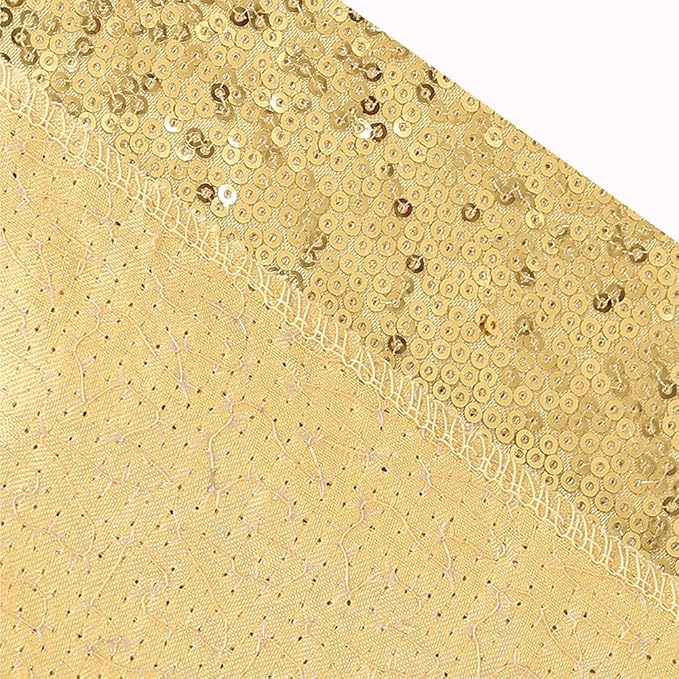 SquarePie Sequin Backdrop Curtain Less See Through Thick Background - Image 9