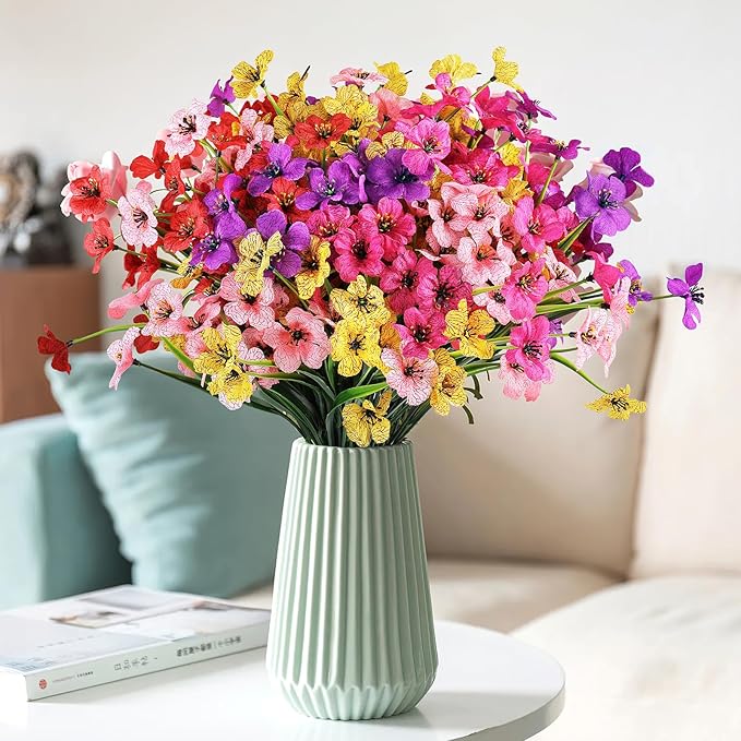 AmyHomie 20 Bundles Artificial Flowers - Image 6