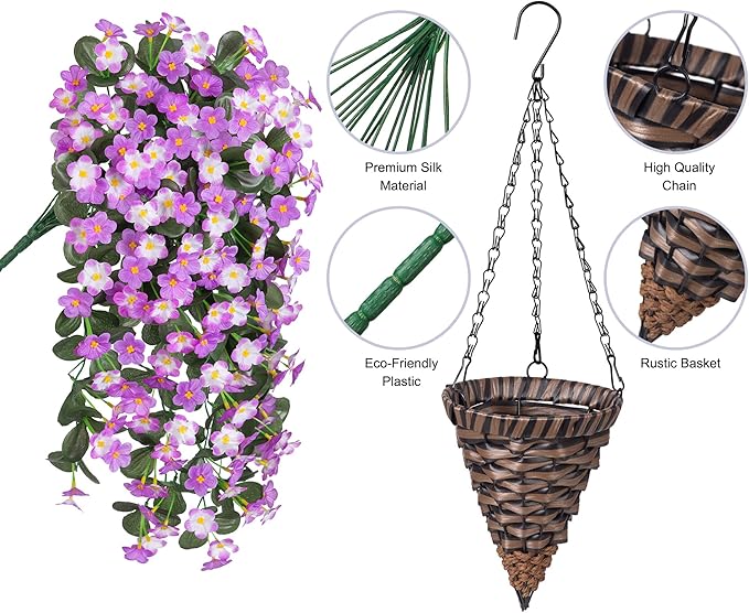 Artificial Fake Hanging Flowers - Image 2