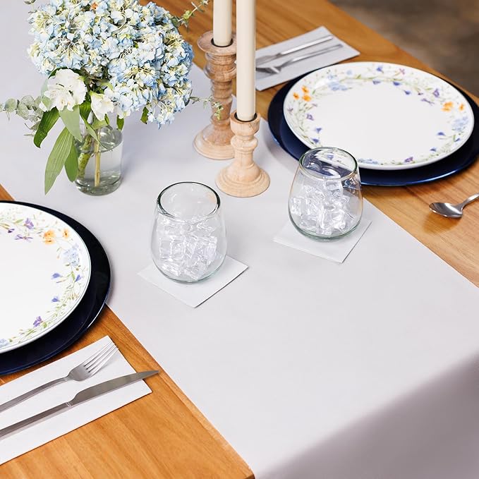 American Homestead Paper Table Runner Roll - 78 ft. Disposable Linen-Like Table - Image 2