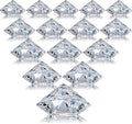 Boao 24 Pack Diamond Place Card Holders Acrylic Table Number Holder Card Stands by Boao