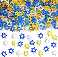 MARFOREVER Star of David Glitter Confetti, Hanukkah Confetti Table Decorations by MARFOREVER