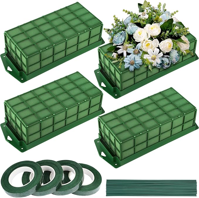 Aodaer 4 Pieces Floral Foam Cage by Aodaer