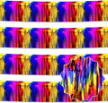 4 Pack 10 Ft Rainbow Foil Fringe Garland Metallic Streamers Tinsel Banner Wall by LANTIANCHEN