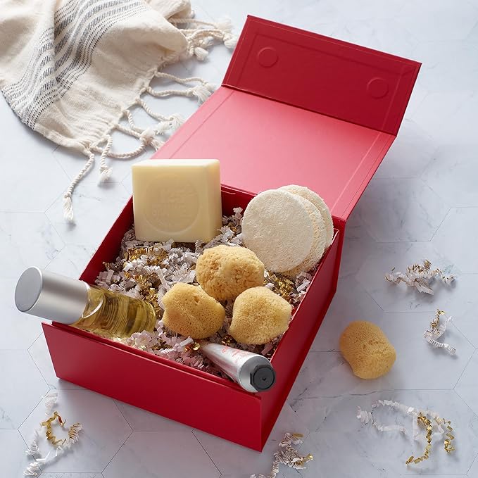 CECOBOX - Gift Boxes with Lids for Presents 6"x6"x2.75" - Matte, Collapsible - Image 5