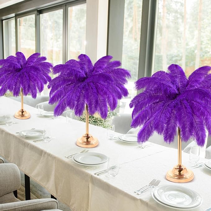 Retrowavy 30 Pcs 18-20 Inch Large Natural Ostrich Feathers Bulk - Image 4