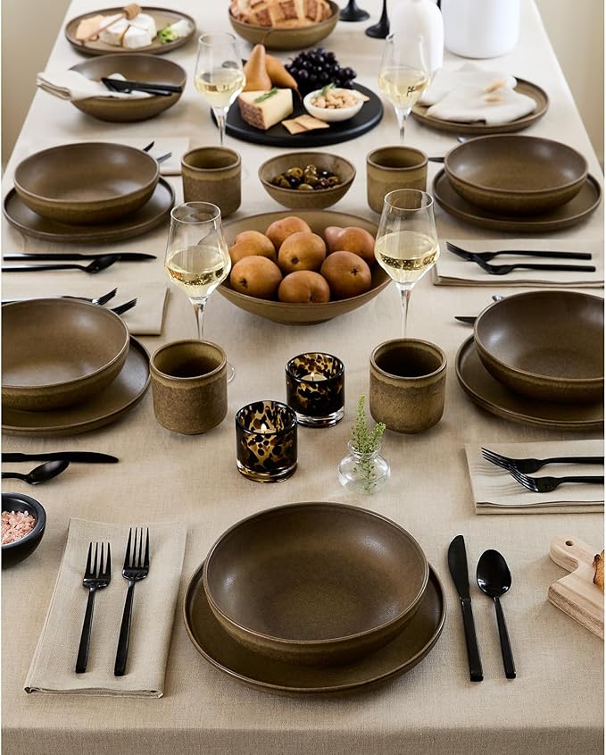 Solino Home Natural Linen Tablecloth 60 x 84 Inch - Image 5