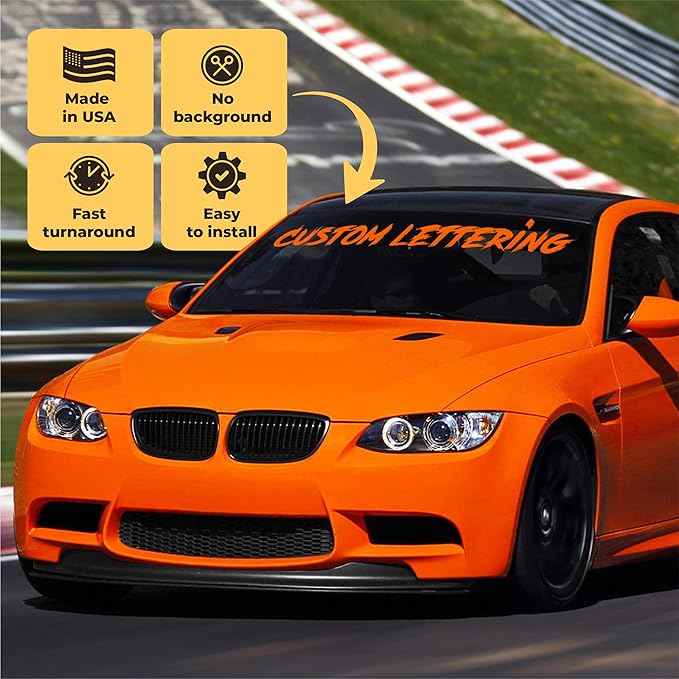 Custom Windshield Decal - Image 3