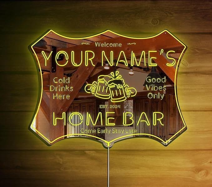 ADVPRO Personalized Your Name Home Bar RGB Dynamic Glam LED Sign - Image 7