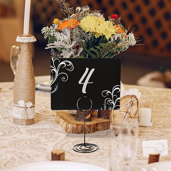 TecUnite 12 Pcs Mini Chalkboard Signs - Image 5