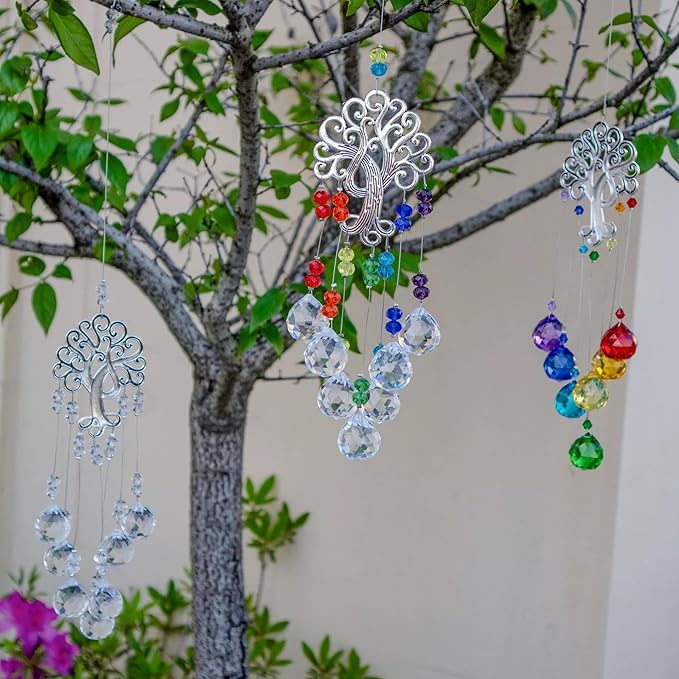 TUOKING 3 Pcs Crystal Suncatchers - Image 4