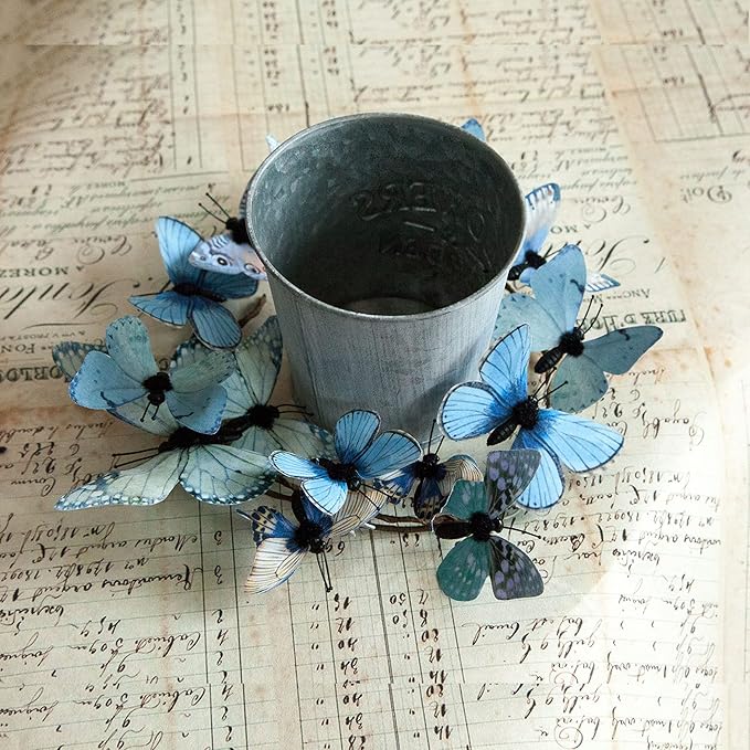 Artificial Butterfly Garland, Fake Butterfly Decorative Vines, DIY 3D Unique - Image 4
