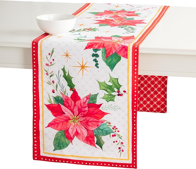 Maison d' Hermine Table Runner 100% Cotton Double Layer Table Runners 72 inches by MaisondHermine