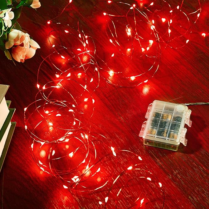 2 Pack 65.6 Ft. Battery Operated Outdoor String Lights - Image 3