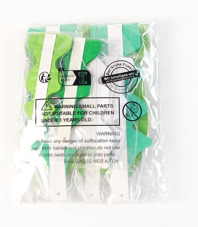 SUNBEAUTY Pack of 11 Green White Party Decoration Hanging Honeycomb Round Paper - Image 9