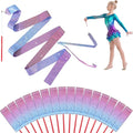 16 Pcs Sparkling Dance Ribbon for Kids Rhythmic Gymnastics Birthday Party by Qyeahkj