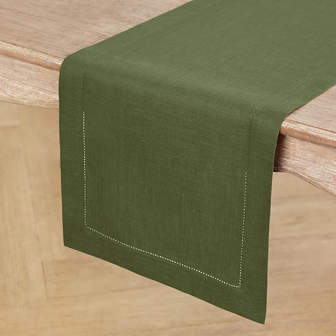 Solino Home Linen Table Runner 60 Inches - Image 2