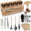 Bonsai Tree Starter Kit, Indoor Bonsai Tree Kit Meeting Planting and Caring by Zhaoyao