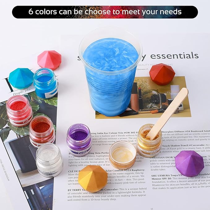 Jelife Blue Edible Luster Dust - Image 5