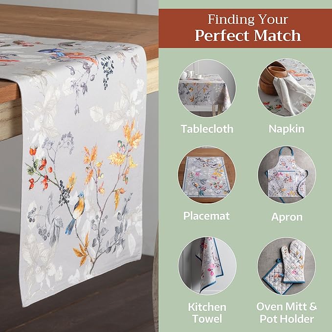 Maison d' Hermine Table Runner 100% Cotton Double Layer Table Runners 72 inches - Image 5