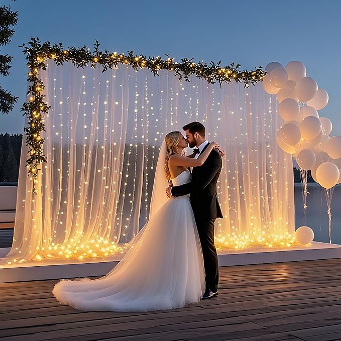 10×10ft Tulle Backdrop Curtains - Image 7