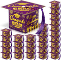 COTOPHER 36 Pack Mini Graduation Cap Gift Boxes, Class of 2025 Graduation Candy by COTOPHER