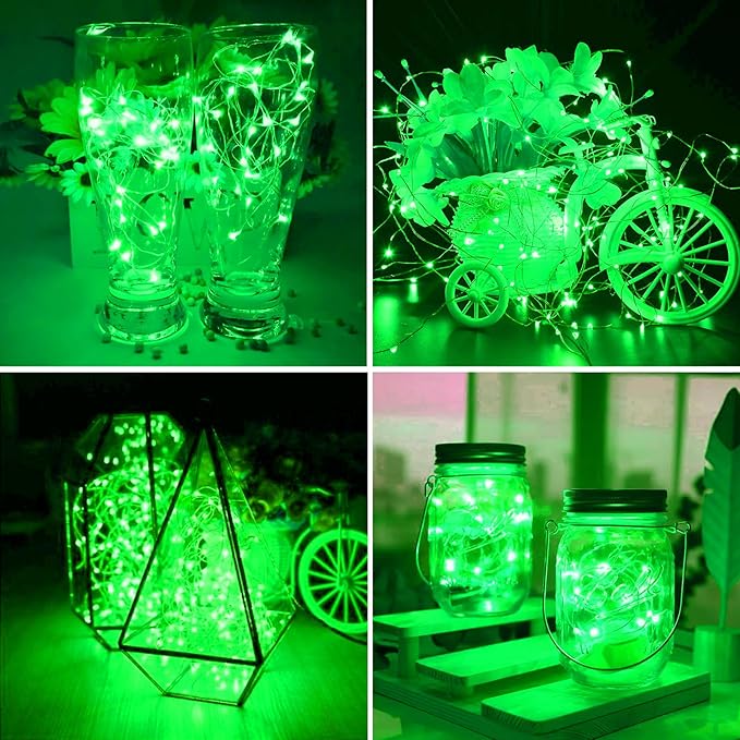 ZGWJ 24 Pack Fairy Lights Battery Operated, 7ft 20 Mini LED Fairy String Lights - Image 5
