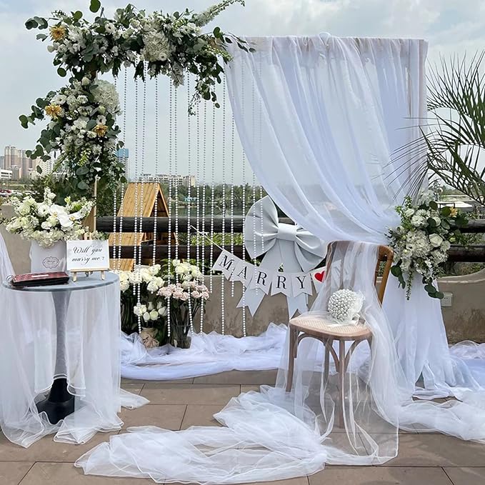 Wedding Arch Draping Fabric - Image 5