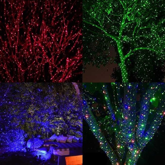 LEDMall Christmas Laser Projector Lights Outdoor, Motion Firefly Red - Image 6