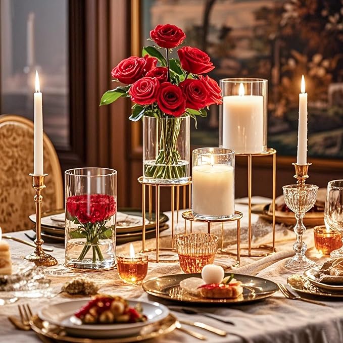36pcs Glass Vase Cylinder for Centerpieces Small Flower Glass Clear Home Decor - Image 4