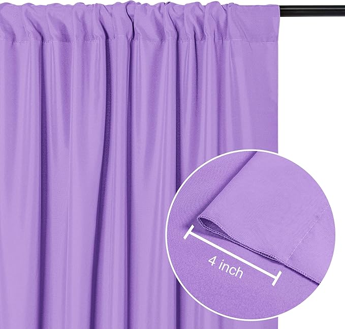 DWCN 10x10 FT Backdrop Curtains - Image 3