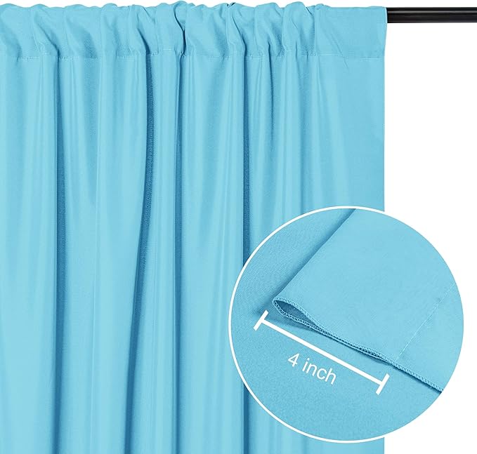 DWCN 10x10 FT Backdrop Curtains - Image 3