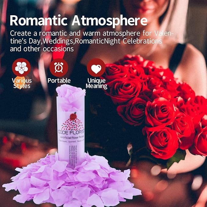 CODE FLORIST 1100 PCS Silk Rose Petals - Image 4