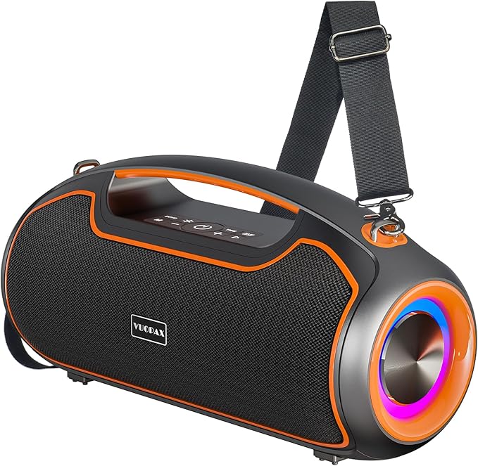 Portable Bluetooth Speakers Wireless Upgrade, 200W Peak Loud Sound/Deep Bass by Unknown