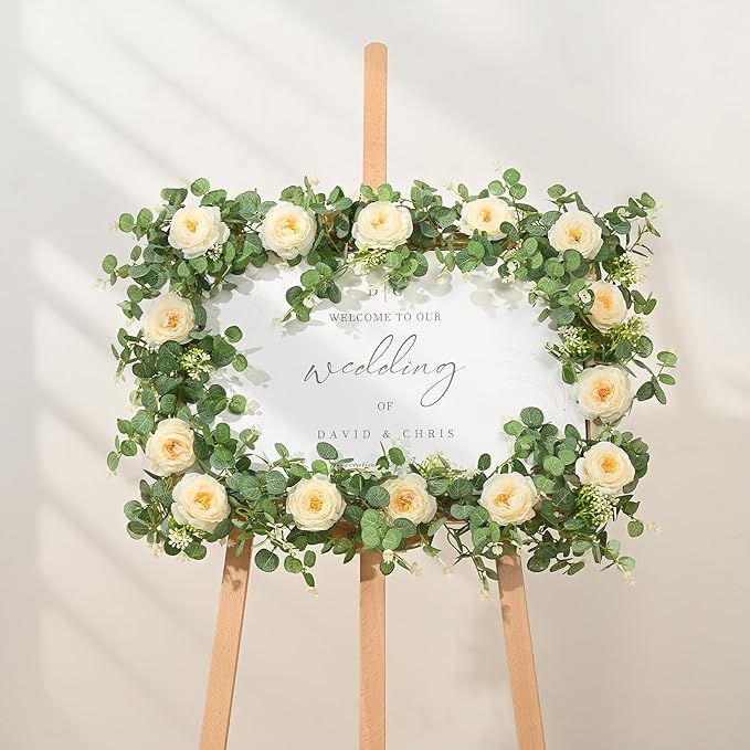 Dolicer 4Pcs 26Ft Artificial Eucalyptus Garlands - Image 6