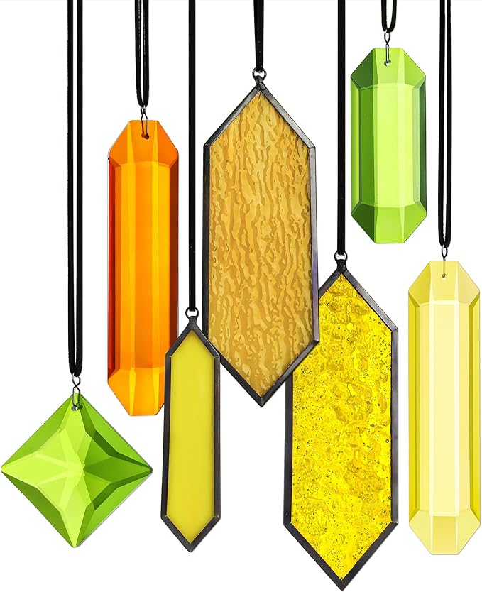 HDCRYSTALGIFTS 7pcs Crystal Sun Catchers by HDCRYSTALGIFTS