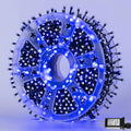 YEGUO 165ft 500 LED Blue Christmas Lights Outdoor Waterproof, 8 Modes Twinkle by YEGUO