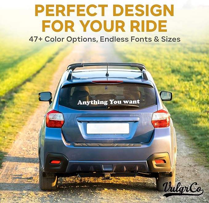 VulgrCo Custom Windshield Decal - Image 6