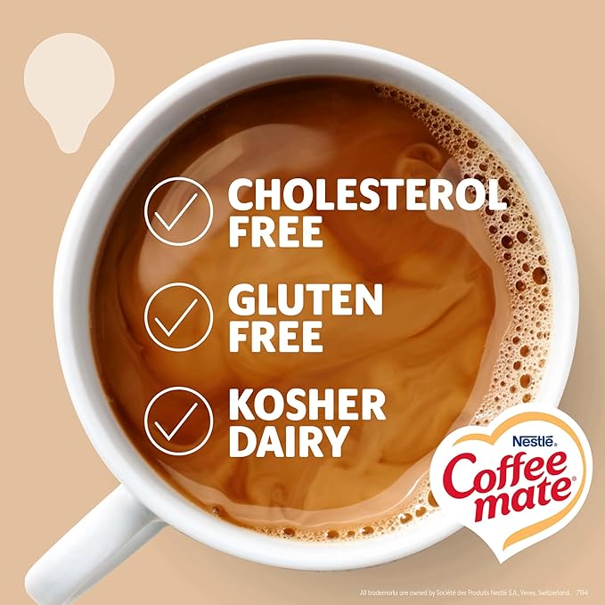 Nestle Coffee mate Coffee Creamer, Liquid Creamer Singles, Non Dairy, No - Image 3