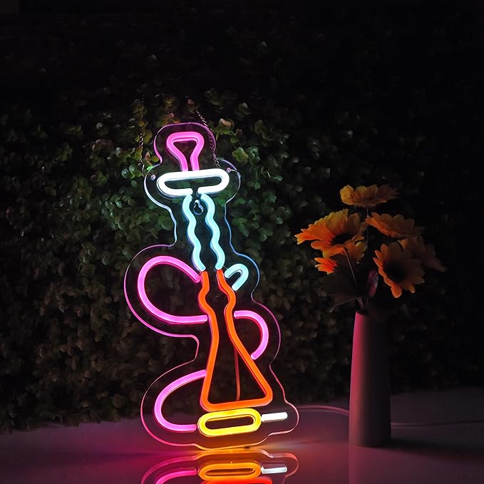 Hookah Neon Sign for Wall Décor - Image 5