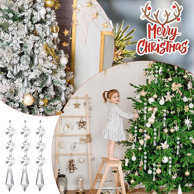 Nuenen 100 Pcs Hanging Crystals - Image 4