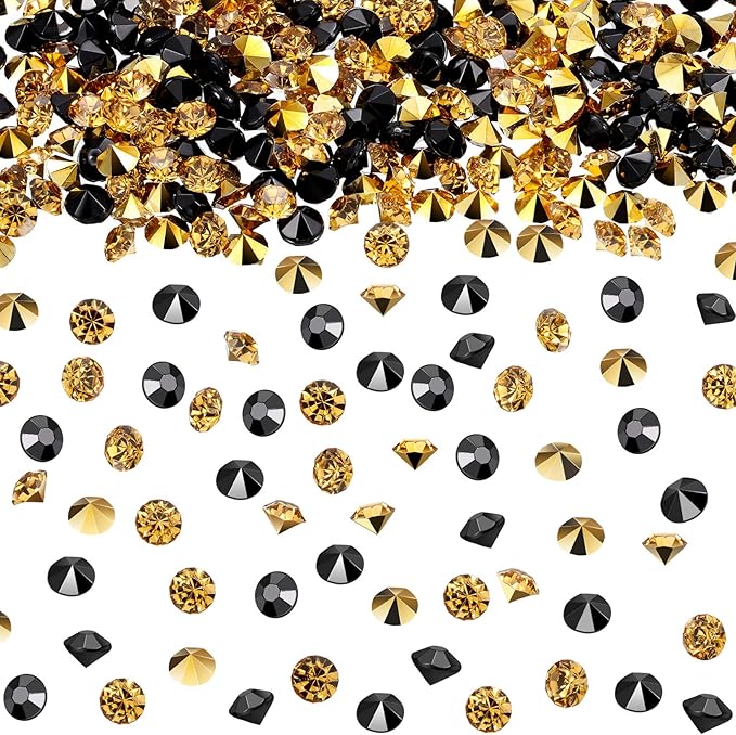 10000 Clear Wedding Table Scatter Confetti Crystals Acrylic Diamonds Rhinestones by Bememo