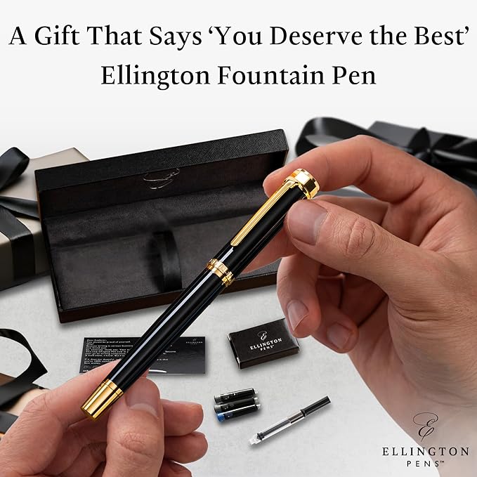 Ellington Pens Luxury Fountain Pen Set- Fountain Pens - Image 3