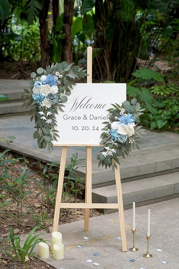Artificial Flower Swag Set of 2 - Image 2