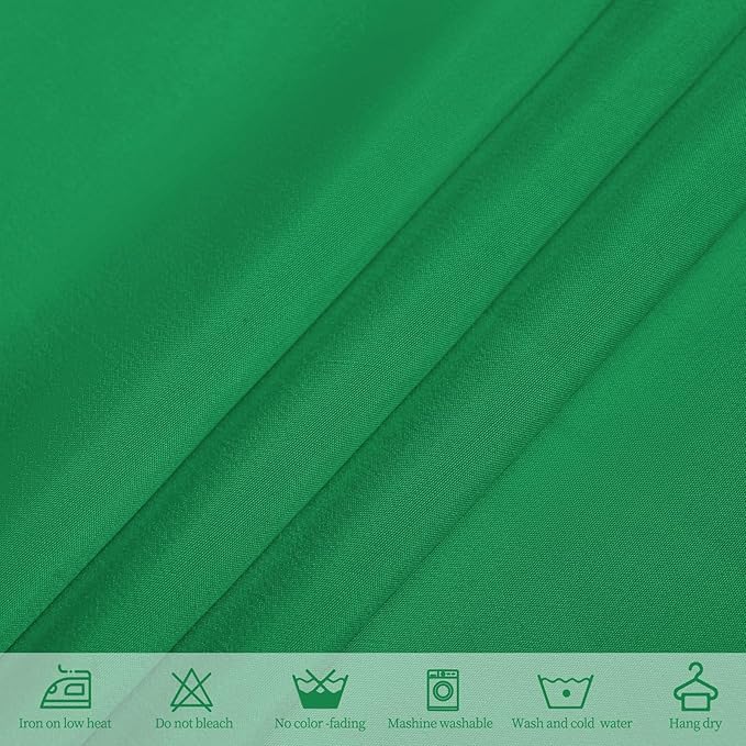 6 Pack Green Tablecloths for 6ft Rectangle Tables 60 x 102 Inch - Image 7