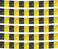 6 Pack 10 Feet Black Gold Foil Fringe Garland Metallic Tinsel Streamers Banner by Clayghsen