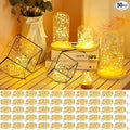 kolpop 50 Pack LED Fairy Lights Battery Operated, 7FT 20 LED Mini Twinkle by kolpop
