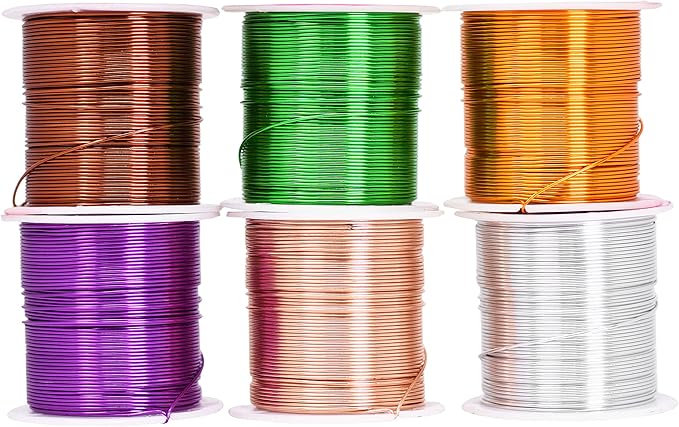 Mandala Crafts 22 Gauge Anodized Aluminum Craft Wire by MandalaCrafts