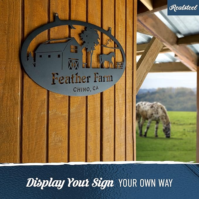 RealSteel Personalized Farm Sign - Image 5